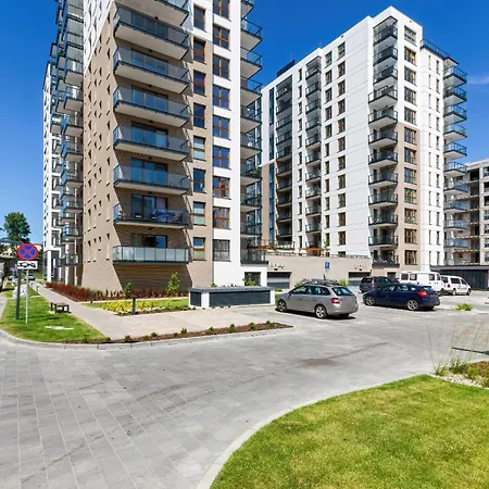 公寓 Nowoczesne I Komfortowe Z Widokiem Na Morze Na 11 Pietrze W Gdansku By Renters 格但斯克